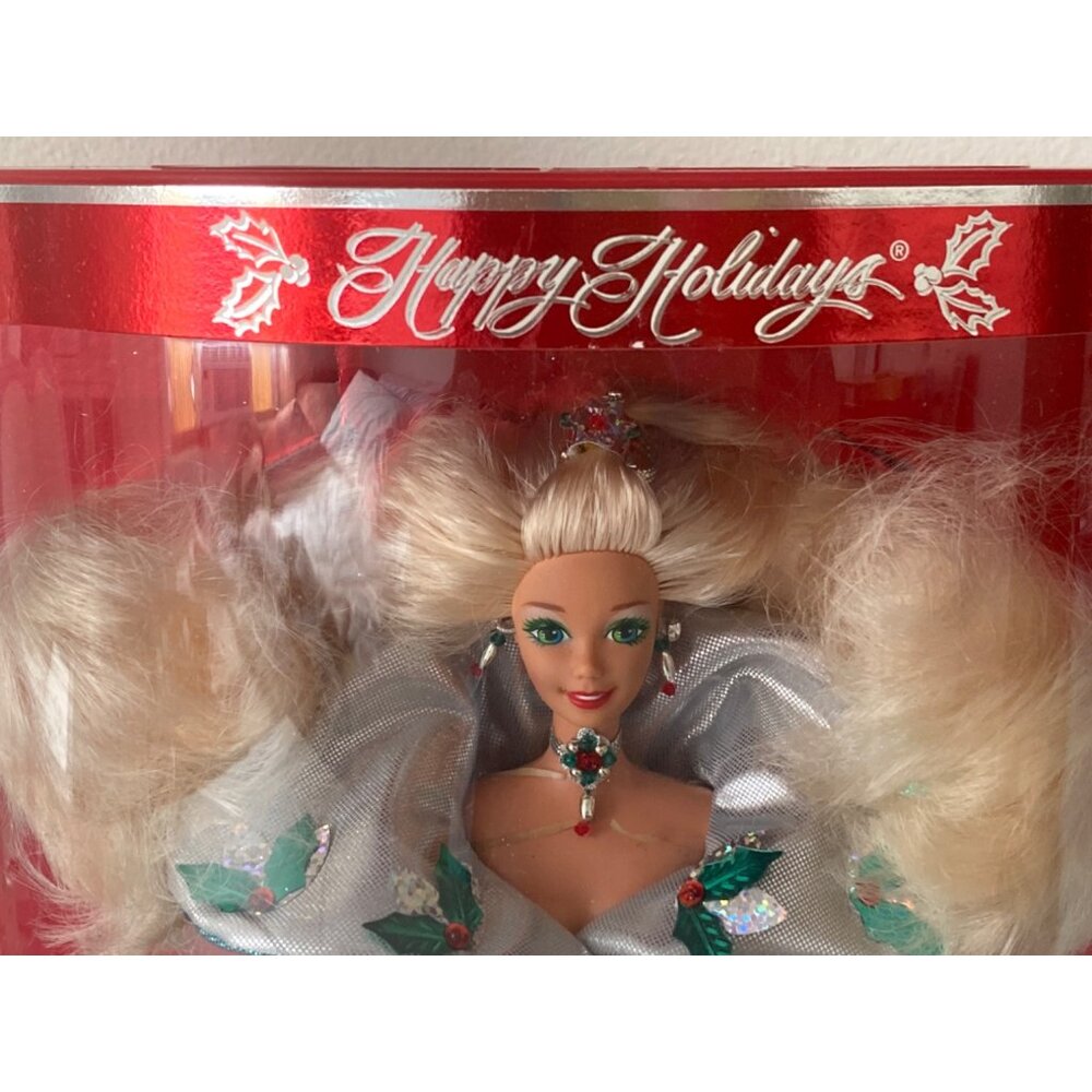 Barbie Happy Holidays Special Edition 1995  Doll Mattel #14123 - Picture 3 of 11
